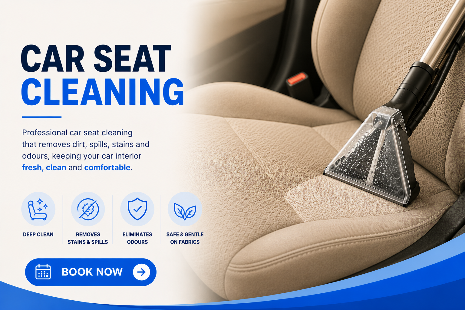 Car Seat Cleaning